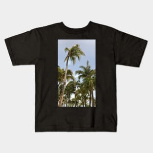 Palm Trees Aruba Caribbean Kids T-Shirt